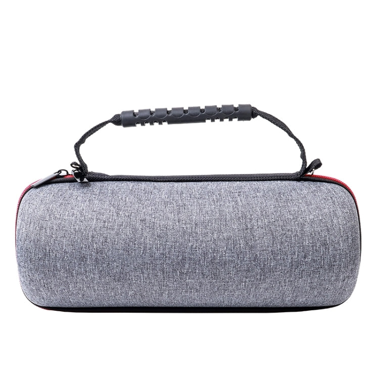 P402 For JBL Pulse4 Velvet Lining Portable Storage Bag Protective Cover(Silver Gray+Black) - Protective Case by buy2fix | Online Shopping UK | buy2fix