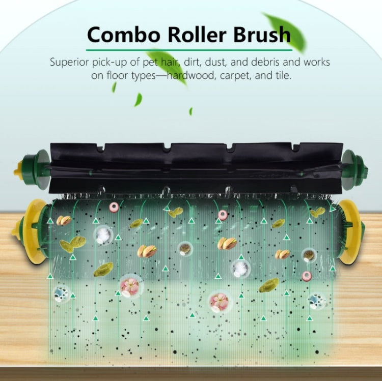 8 PCS / Set Sweeper Rolling Brush + Side Brush + Filter + Brush For IRobot Roomba 500 Series(Carton Packaging) - Consumer Electronics by buy2fix | Online Shopping UK | buy2fix