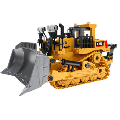 2.4G Remote Control Nine-Channel Crawler Heavy Bulldozer Children Remote Control Toy Alloy Excavator, Proportion: 1:24(1031 Alloy Version) - RC Cars by buy2fix | Online Shopping UK | buy2fix