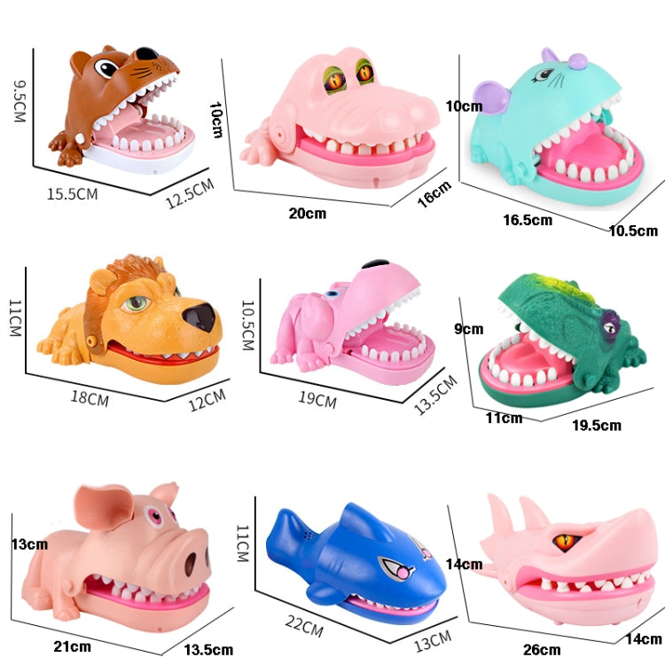Spoof Bite Finger Toy Parent-Child Game Tricky Props, Style: 6692 Music Crocodile-Pink -  by buy2fix | Online Shopping UK | buy2fix
