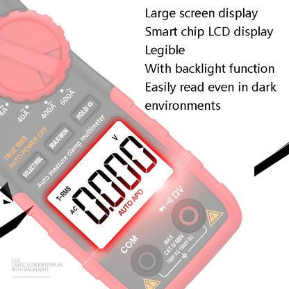 TASI TA8315D Pincers Meter High-Precision Digital Ammeter - Digital Multimeter by TASI | Online Shopping UK | buy2fix