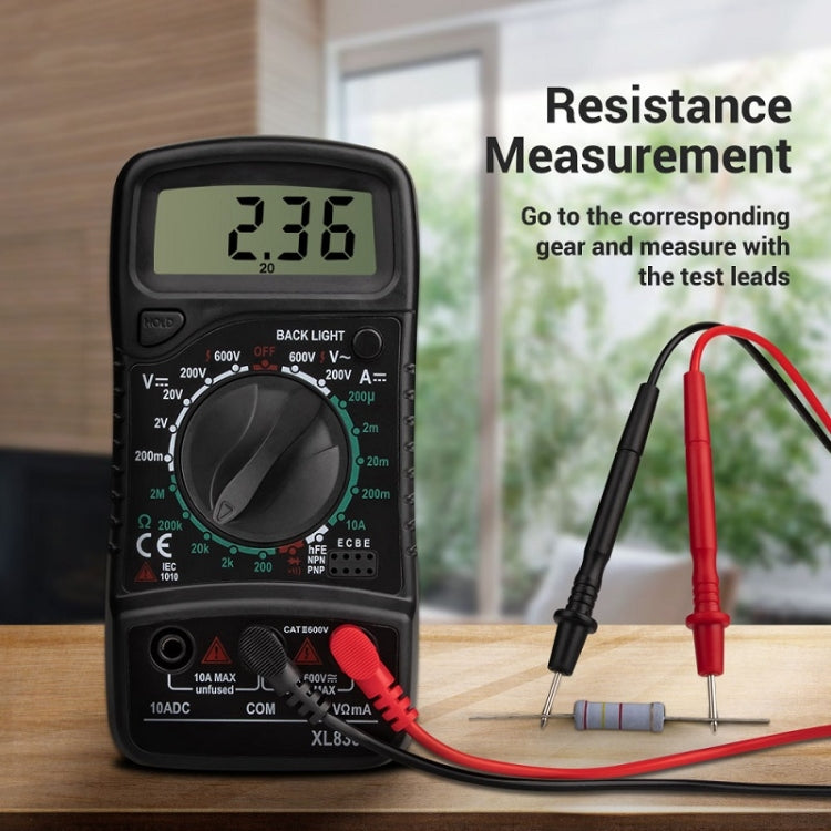 ANENG XL830L Multi-Function Digital Display High-Precision Digital Multimeter, Specification: Standard+10A Extra Tip Pen(Blue) - Consumer Electronics by ANENG | Online Shopping UK | buy2fix