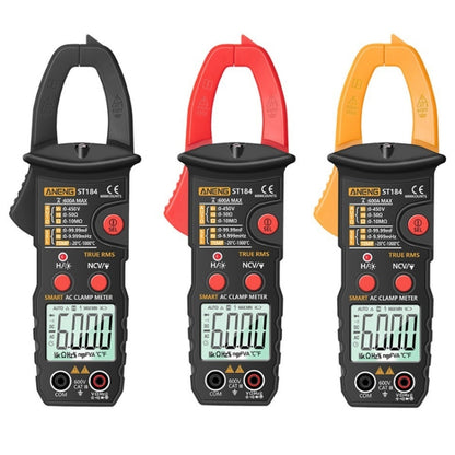 ANENG ST184 Automatically Identify Clamp-On Smart Digital Multimeter(Yellow) - Digital Multimeter by ANENG | Online Shopping UK | buy2fix