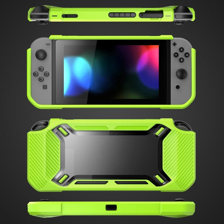Scratch-Resistant Back Cover For Nintendo Switch(Black + Blue) - Cases by buy2fix | Online Shopping UK | buy2fix