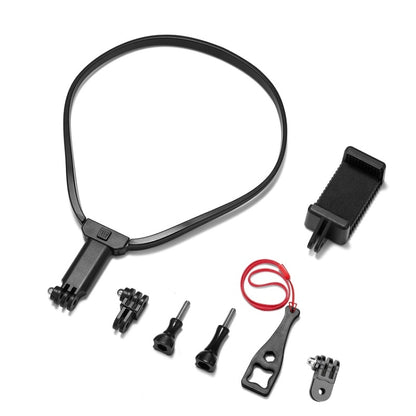 Action Camera Neck-hanging Bracket(Black) - DJI & GoPro Accessories by buy2fix | Online Shopping UK | buy2fix