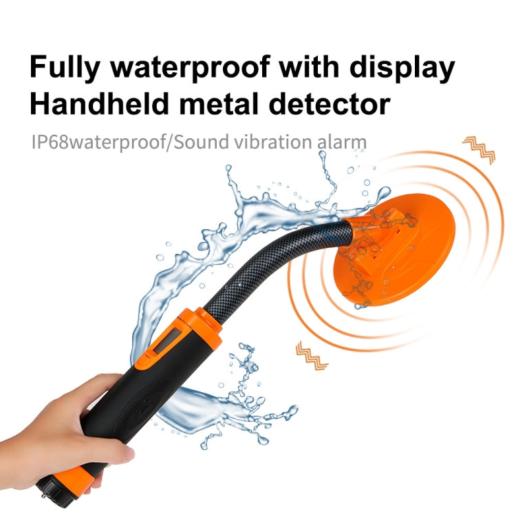 HS-07 Handheld Treasure Hunt Metal Detector Positioning Rod(Orange) - Consumer Electronics by buy2fix | Online Shopping UK | buy2fix