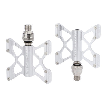 LP LitePro K5 Folding Bkie Aluminum Alloy Bearin Pedals(Silver) - Outdoor & Sports by LP LitePro | Online Shopping UK | buy2fix