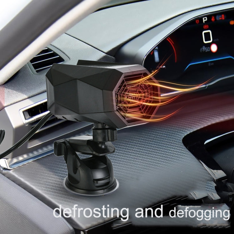 12V Convenient Car Heater Defrosting Snow Defogger(Black) - Heating & Fans by buy2fix | Online Shopping UK | buy2fix
