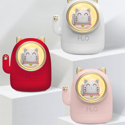 A-16 Home Office Silent Mini Lucky Cat USB Humidifier(White) - Home & Garden by buy2fix | Online Shopping UK | buy2fix