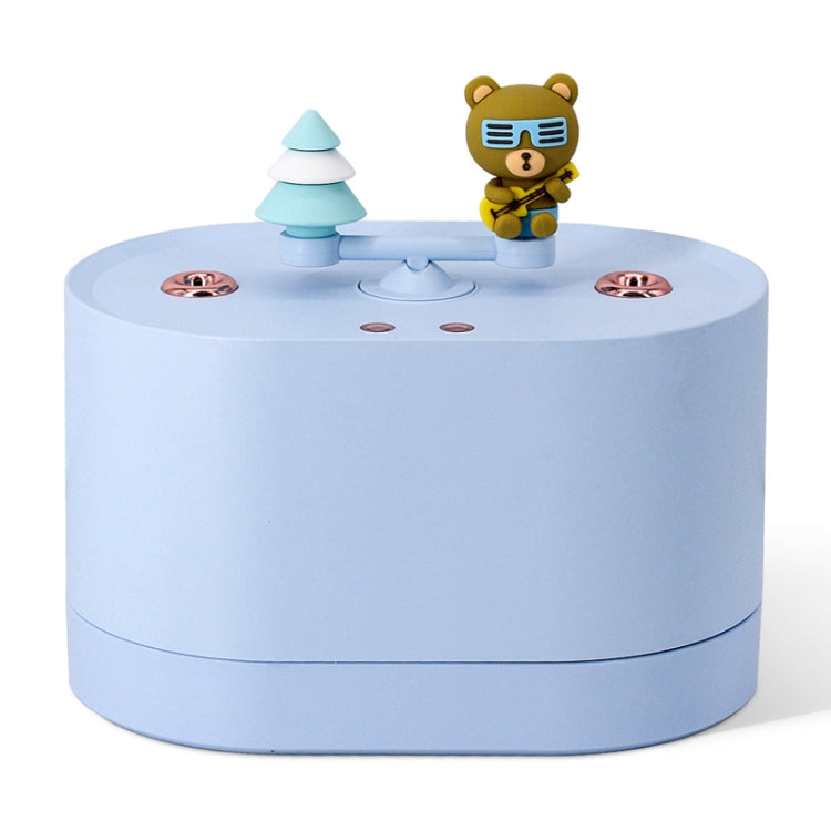 Geometry Band Music Box Large Fog Volume Hydrating Humidifier, Style: Charging Model(Blue) - Home & Garden by buy2fix | Online Shopping UK | buy2fix