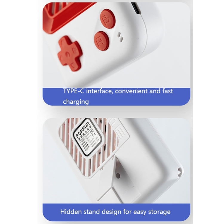 PROFAN XH008 USB Hanging Game Console Shape Fan with Bracket, Style: Basic Type (Blue) - Consumer Electronics by PROFAN | Online Shopping UK | buy2fix
