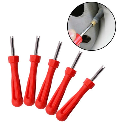 10 PCS Car Tire Electric Vehicle Valve Cap Bicycle Valve Core Switch, Style: Single Head Short - In Car by buy2fix | Online Shopping UK | buy2fix