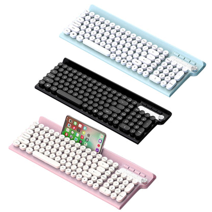 LANGTU L3 102 Keys Anti-Spill Silent Office Wired Mechanical Keyboard, Cable Length: 1.5m(Pink) - Wired Keyboard by LANGTU | Online Shopping UK | buy2fix