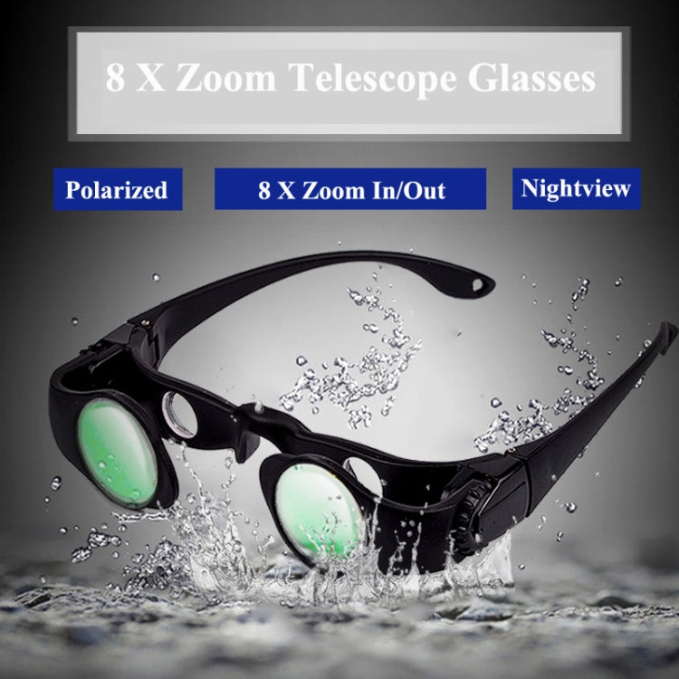 8x Fishing Binoculars Zoomable Telescope Glasses ,Style: Only Telescope - Binoculars by buy2fix | Online Shopping UK | buy2fix