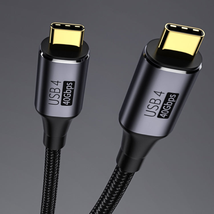 PD 100W Type-C to Type-C Fast Charging Nylon Braided Cable, Model: 1 m -  by buy2fix | Online Shopping UK | buy2fix