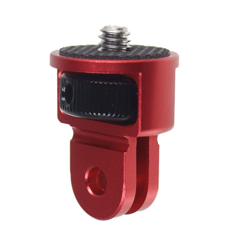 1/4 Inch Screw Converter Tripod Adapter for Sport Camera(Red Black) - Connection Mount by null | Online Shopping UK | buy2fix