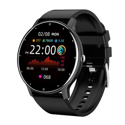 ZL02 Heart Rate Monitoring Pedometer Smart Watch(Black) - Smart Wear by buy2fix | Online Shopping UK | buy2fix