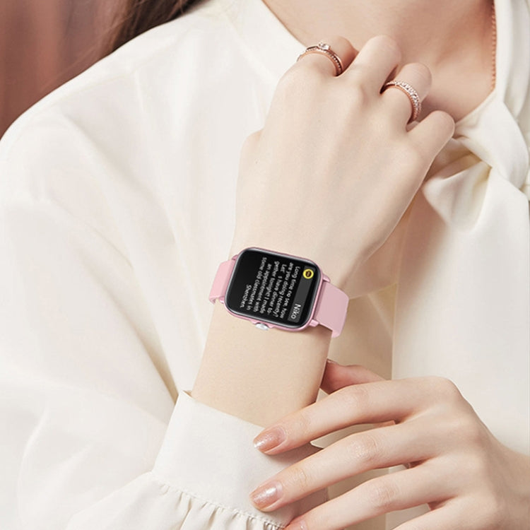 LOANIY Y22 Heart Rate Monitoring Smart Bluetooth Watch, Color: Pink - Smart Wear by LOANIY | Online Shopping UK | buy2fix