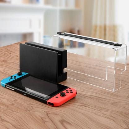 Game Stand Acrylic Dustproof Carrying Case For Switch OLED(Transparent) - Cases by buy2fix | Online Shopping UK | buy2fix