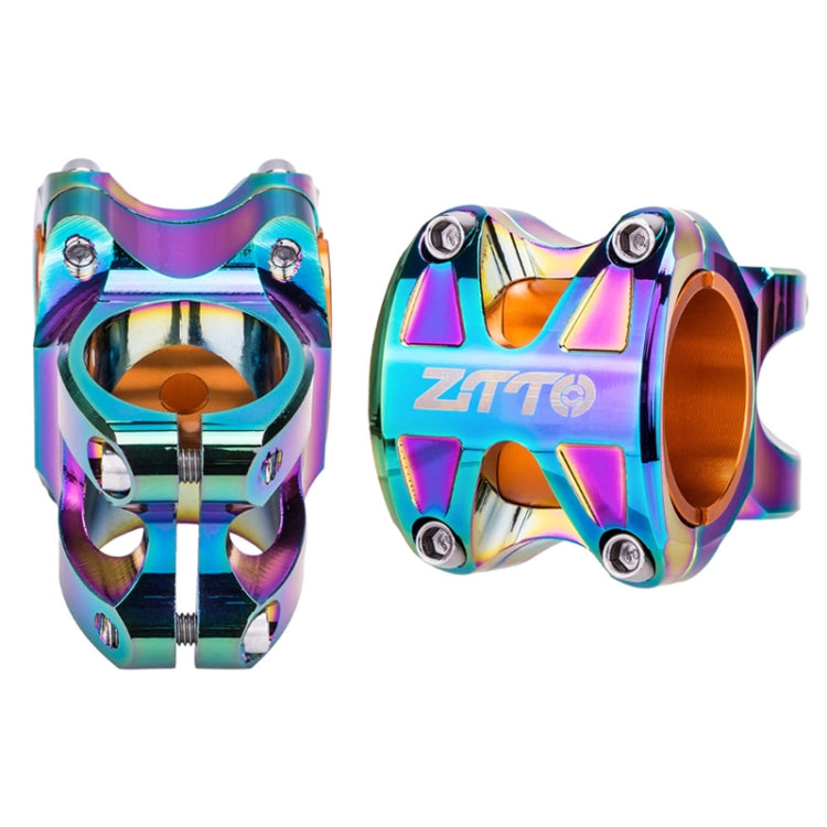 ZTTO Mountain Bike CNC Colorful Hollow Aluminum Alloy Short Riser(50mm) - Outdoor & Sports by ZTTO | Online Shopping UK | buy2fix