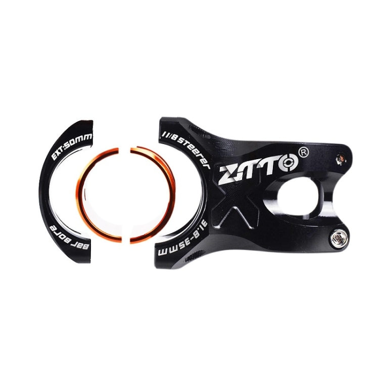 ZTTO Bicycle Handlebar Hollow 0 Degree Short Riser(Gold) - Others by ZTTO | Online Shopping UK | buy2fix