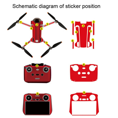 Sunnylife Drone+Remote Control Protective Sticker For DJI Mini 3 Pro RC Version( Time Gate) - DJI & GoPro Accessories by Sunnylife | Online Shopping UK | buy2fix