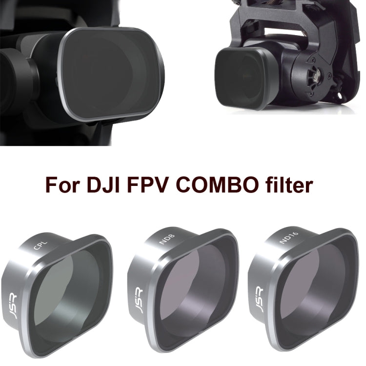 JSR Drone Filters for DJI FPV COMBO ,Model: CPL - DJI & GoPro Accessories by JSR | Online Shopping UK | buy2fix