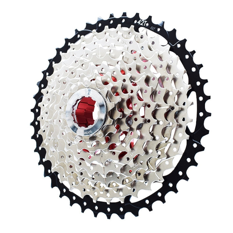 VG Sports Split Mountain Bike Lightweight Cassette Flywheel, Style: 12 Speed 50T (Silver) - Bicycle Chains & Rounds by VG Sports | Online Shopping UK | buy2fix