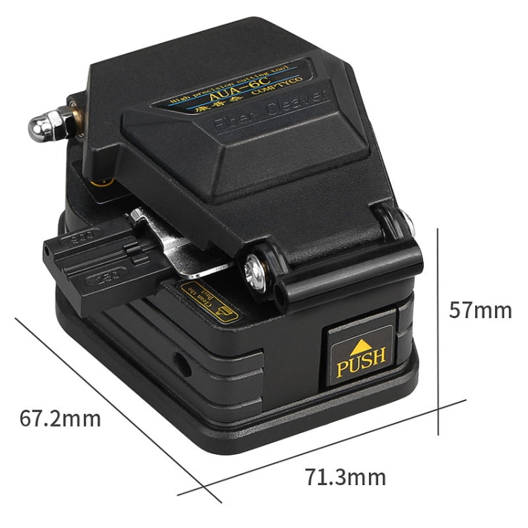 COMPTYCO AUA-6C High-Precision Cold Splicing Hot Melt Universal Fiber Optic Cable Cutter - Lan Cable and Tools by COMPTYCO | Online Shopping UK | buy2fix