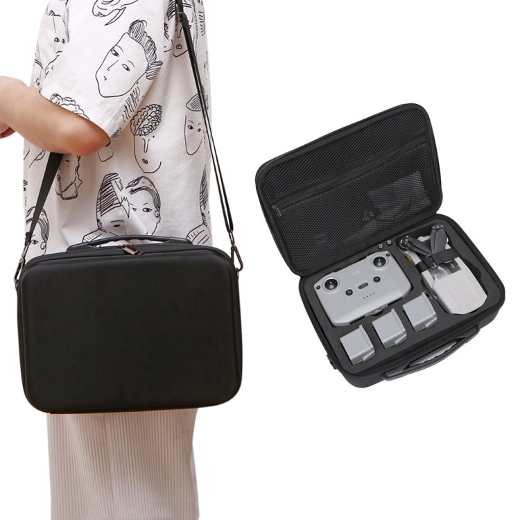 Drone Shoulder Messenger Bag Handbag for DJI Mavic Air 2/Air 2S(PU Diamond Pattern Black) - DJI & GoPro Accessories by buy2fix | Online Shopping UK | buy2fix