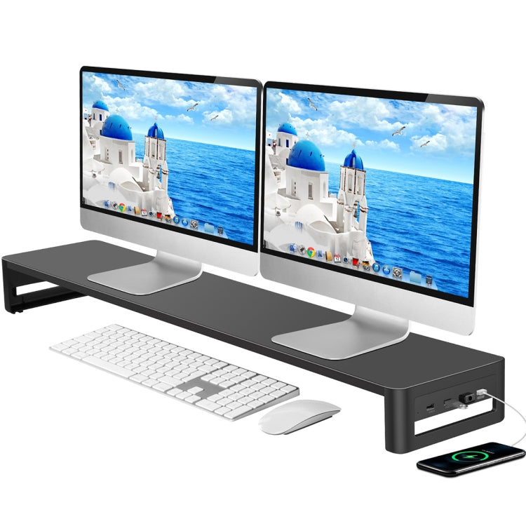 Vaydeer Multifunctional Desktop Widening Monitor Rack, Spec: Drawer Type（USB 3.0+3xUSB 2.0） - Host Bracket by Vaydeer | Online Shopping UK | buy2fix