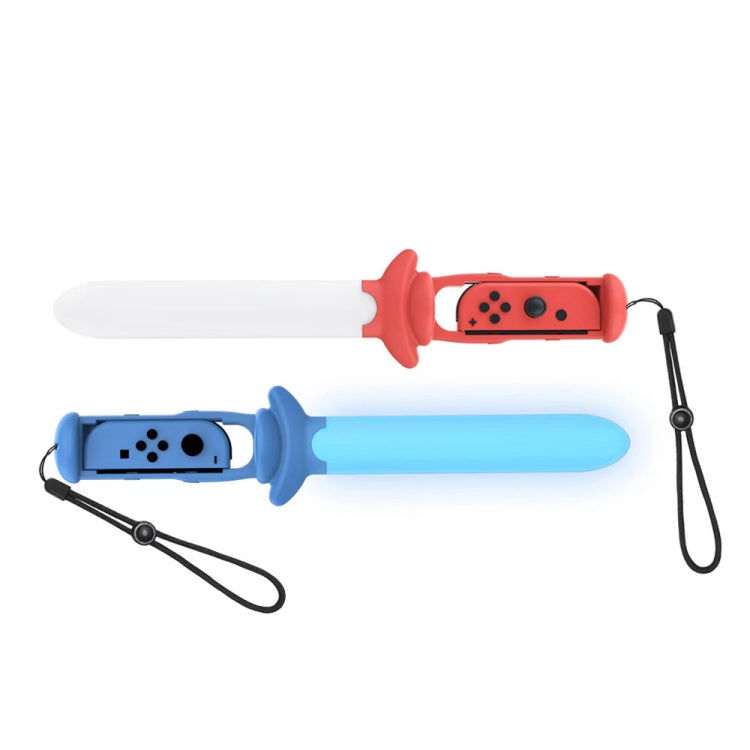 DOBE TNS-2109 Left and Right Handle Somatosensory Luminous Sword for Nintendo Switch(Red) - Others by DOBE | Online Shopping UK | buy2fix