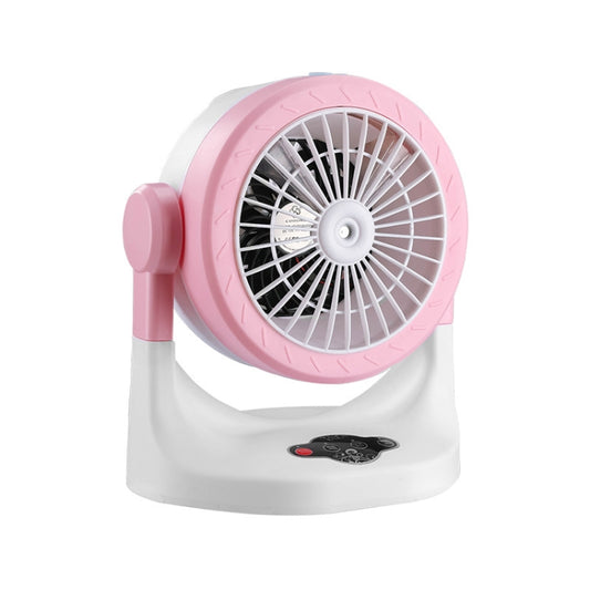 DFS003 Home USB Desktop Mini Air Conditioning Fan Dormitory Humidification Spray Cooler(Pink) - Consumer Electronics by buy2fix | Online Shopping UK | buy2fix