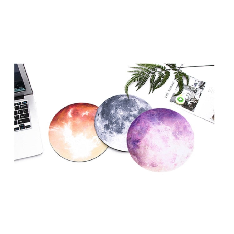 5 PCS Round Rubber Planet Mouse Pad(Jupiter) - Mouse Pads by buy2fix | Online Shopping UK | buy2fix