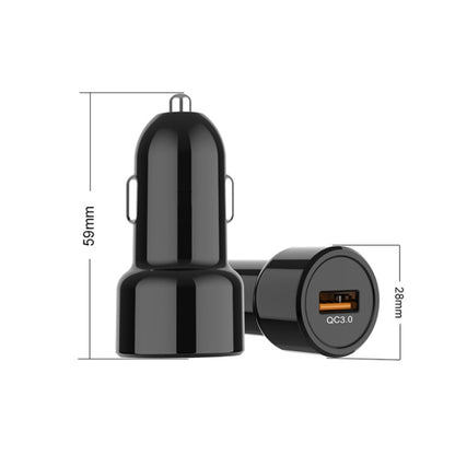 IBD321-Q3 Universal Fireproof Mobile Phone Car Charger, Model: 3.1A+15W - In Car by buy2fix | Online Shopping UK | buy2fix