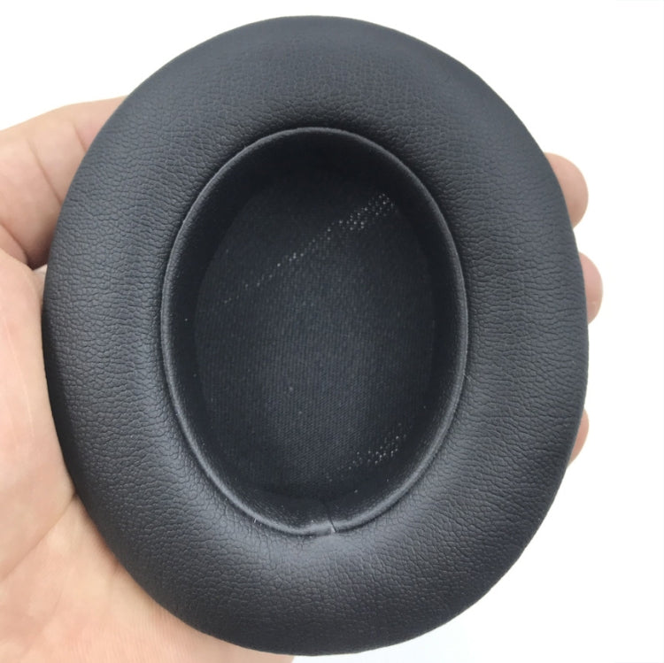 2 PCS Leather Soft Breathable Headphone Cover For Beats Studio 2/3, Color: Black - Apple Accessories by buy2fix | Online Shopping UK | buy2fix