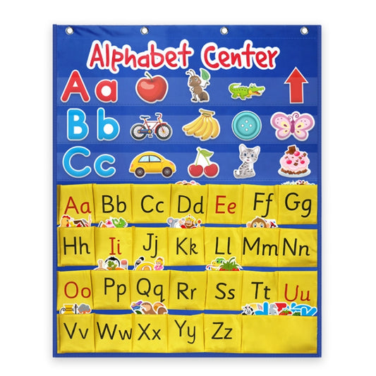 Alphabet Card Early Teaching Hanging Bag Letter Pocket - Early Education Toys by buy2fix | Online Shopping UK | buy2fix