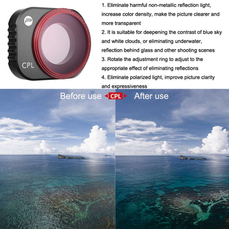 CPL PGYTECH Filter Protecting Lens And Sensor For DJI Mini 3 Pro - Other by PGYTECH | Online Shopping UK | buy2fix