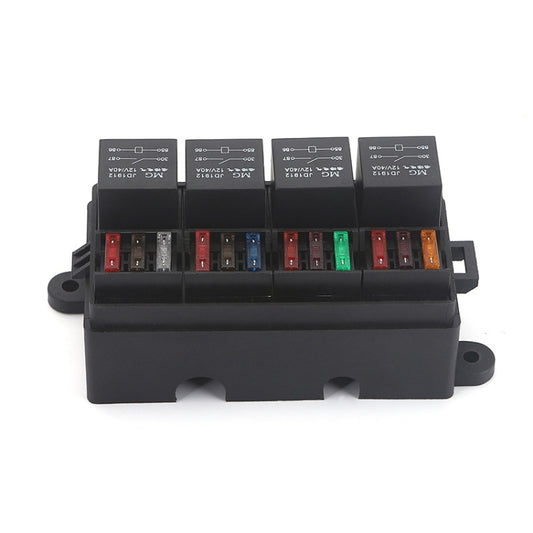 TF008-10 24V 4Pin Relay Car RV Radiography Sound Modified Electromagnetic Insurance Box - In Car by buy2fix | Online Shopping UK | buy2fix