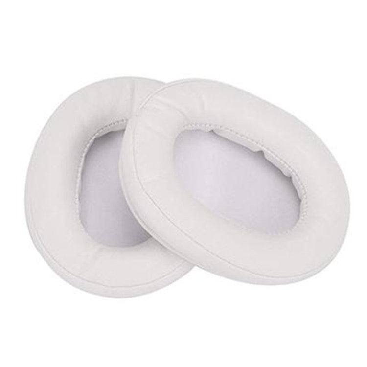 2 PCS Headset Sponge Earmuffs For SONY MDR-7506 / V6 / 900ST, Color: White Stitching - Apple Accessories by buy2fix | Online Shopping UK | buy2fix