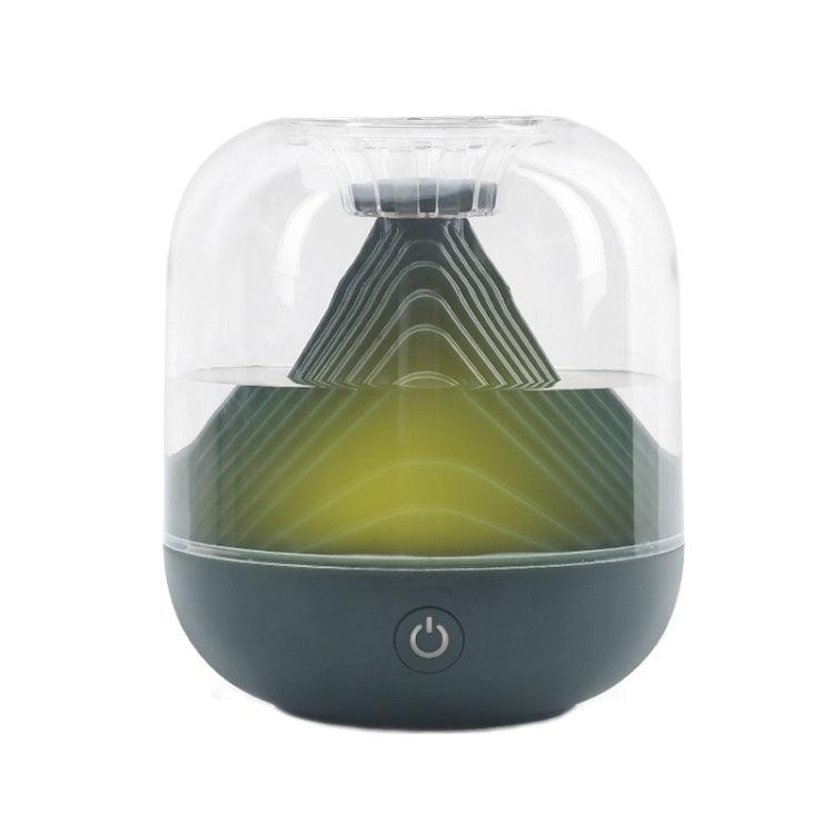 FX-039 USB Charging Ambient Light Humidifier Mountain Mini Wireless Humidifier(Green) - Home & Garden by buy2fix | Online Shopping UK | buy2fix