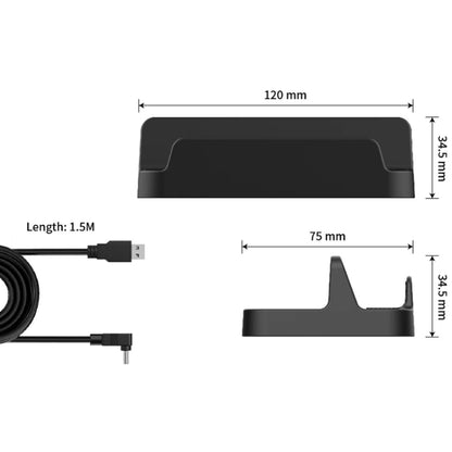 PGTECH For Steam Deck Console Holder With Charging Cable(2 PCS/Set) - Other Accessories by buy2fix | Online Shopping UK | buy2fix