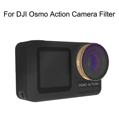 JSR For DJI Osmo Action Motion Camera Filter, Style: LG-CPL - Lens Filter by JSR | Online Shopping UK | buy2fix