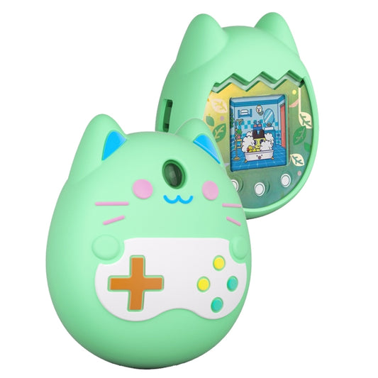 For Tamagotchi pix Silicone Cartoon Electronic Pet Protective Case(Green) - Toys & Hobbies by buy2fix | Online Shopping UK | buy2fix