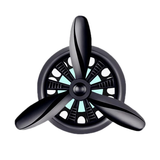 Car Air Outlet Perfume Aromatherapy Swivel Fan(Black Without Light) - In Car by buy2fix | Online Shopping UK | buy2fix