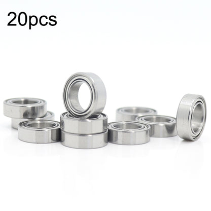 MR106ZZ 20pcs 6x10x3mm Miniature Deep Groove Ball Bearing, Style: Low Speed - Bearing by buy2fix | Online Shopping UK | buy2fix