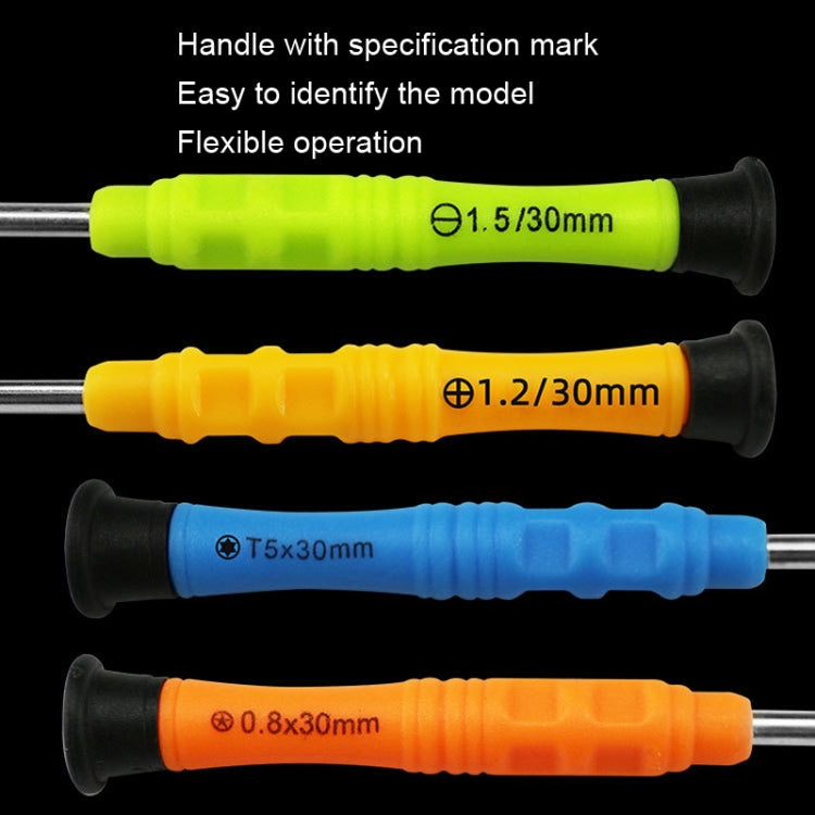 20pcs Mini Screwdriver Anti-Slip Mobile Phone Disassembly Maintenance Tools, Series: T3 - Repair & Spare Parts by buy2fix | Online Shopping UK | buy2fix