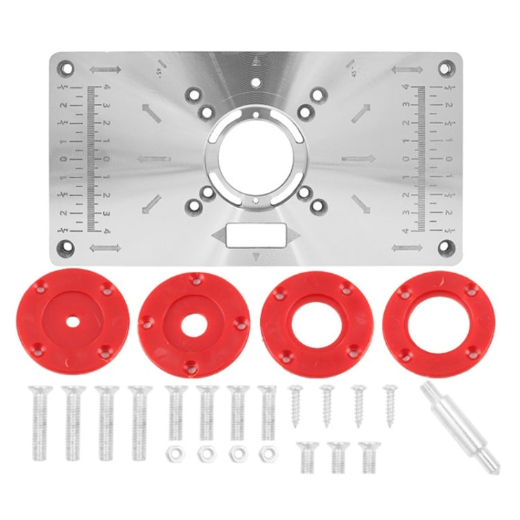 Woodworking Engraving Machine Slotted Flip Board(Red) - Others by buy2fix | Online Shopping UK | buy2fix