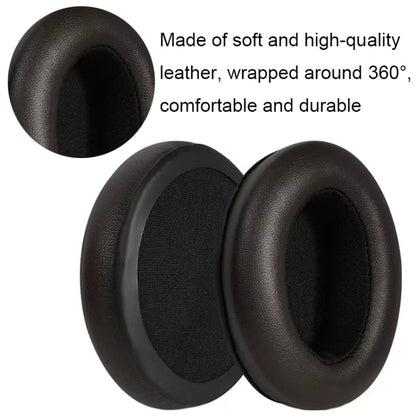 For Sennheiser Momentum 1pair Soft Comfortable Headset Sponge Cover, Color: Black Protein - Apple Accessories by buy2fix | Online Shopping UK | buy2fix