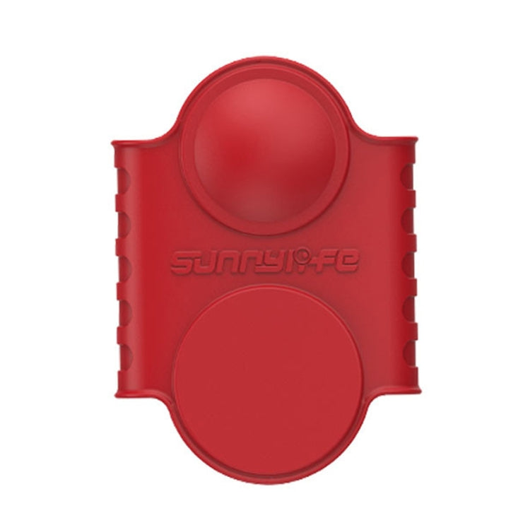 For Insta360 One X2 Sunnylife ST-Q9420 Silicone Protective Case Red Lens Screen Case - Case & Bags by Sunnylife | Online Shopping UK | buy2fix